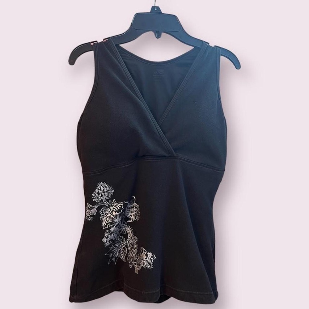 y2k aesthetic black tank top